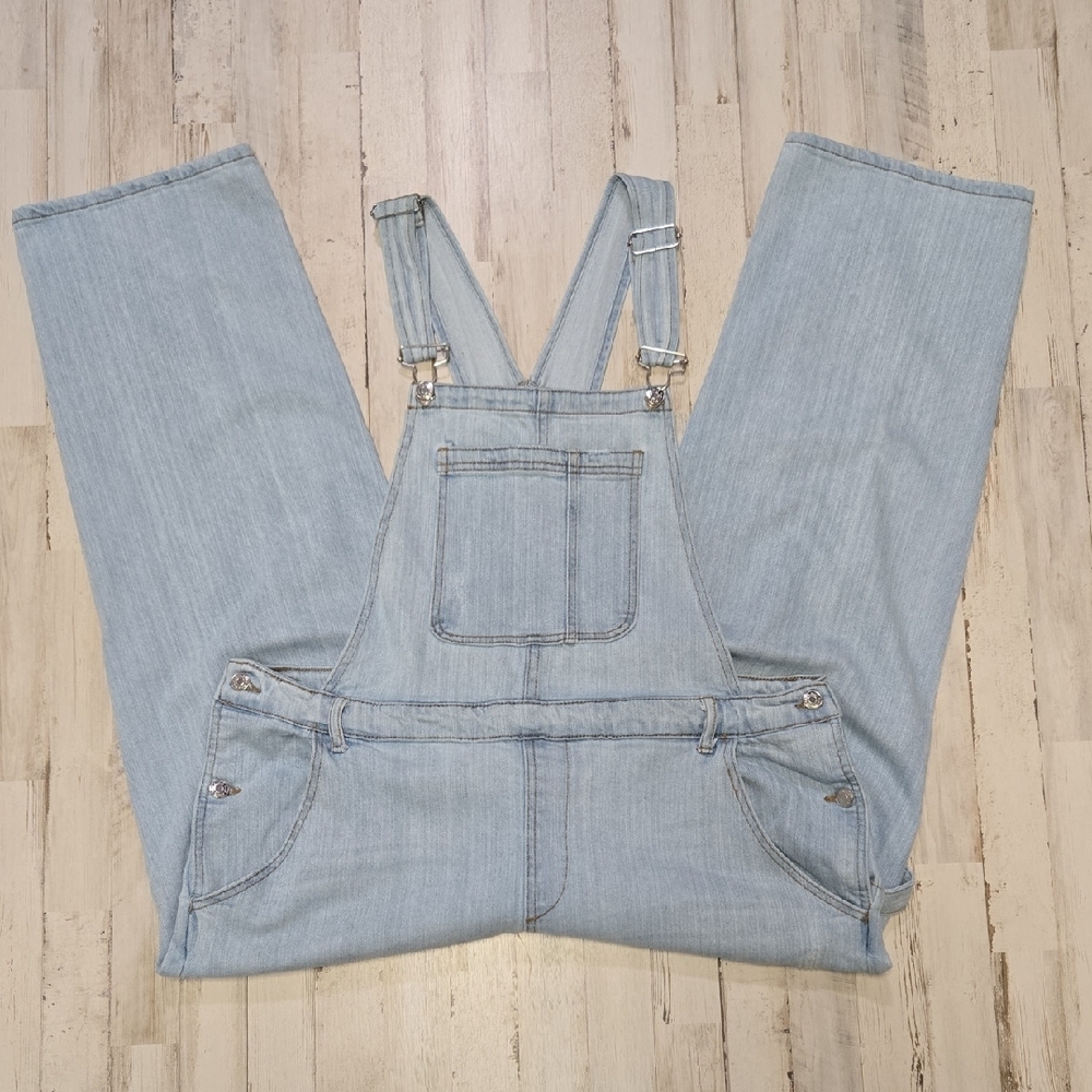 Wild Fable Light Blue Denim Overalls XXL